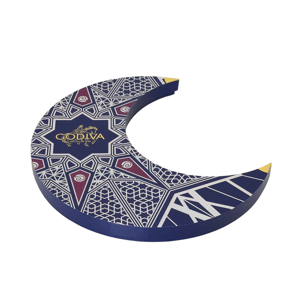 24 PCS RAMADAN MOON SHAPED BOX - with chocolates