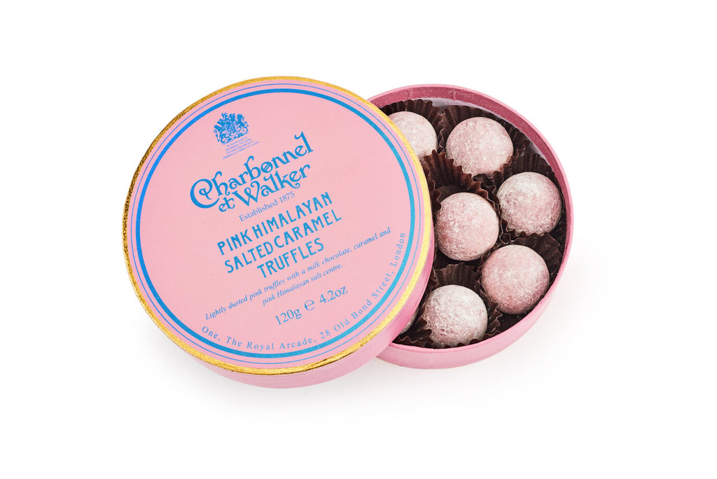 Pink Himalayan Salted Caramel Chocolate Truffles 120g