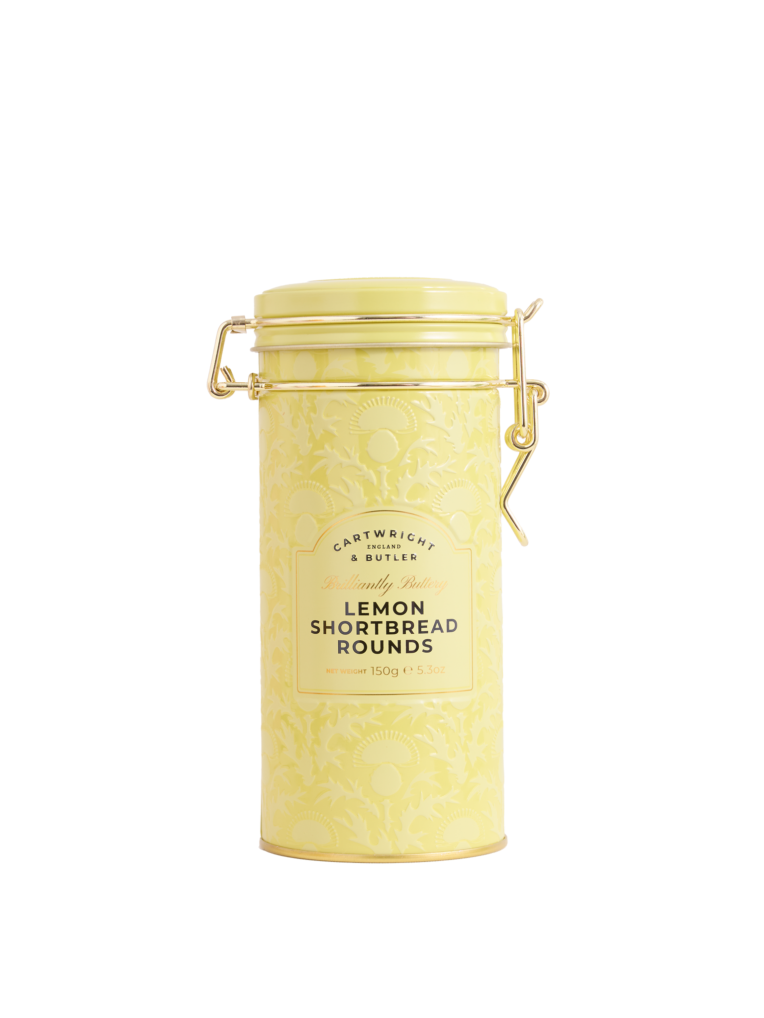 C&B Lemon Shortbread Rounds in Tin – GoldGourmet