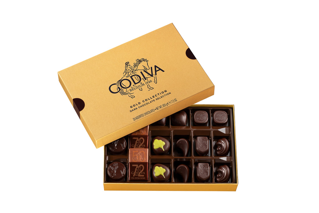 Godiva Gold Collection All Dark 20pcs