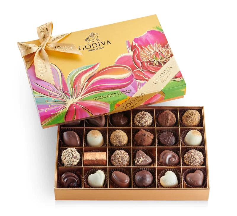 Godiva Summer Giftbox Assorted Pralines 24 pieces