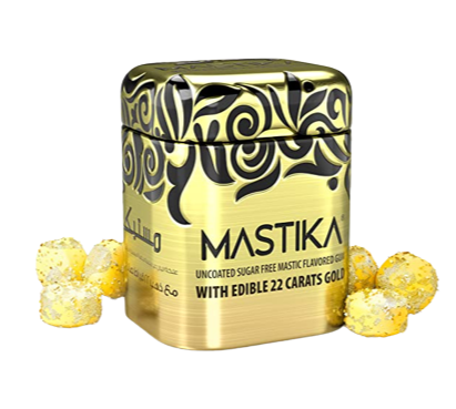 Mastika Gum with Gold 24 pieces