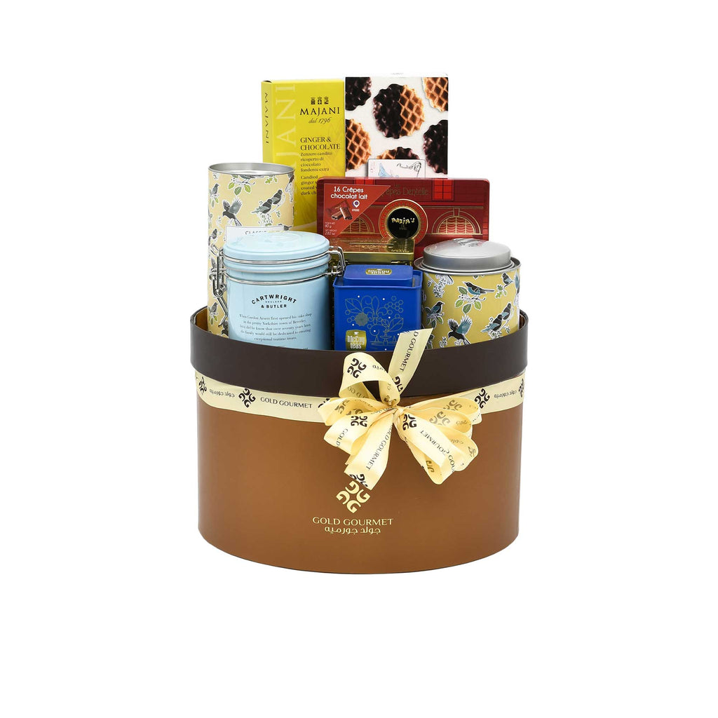 Gold Gourmet Hamper Small Gift Sets