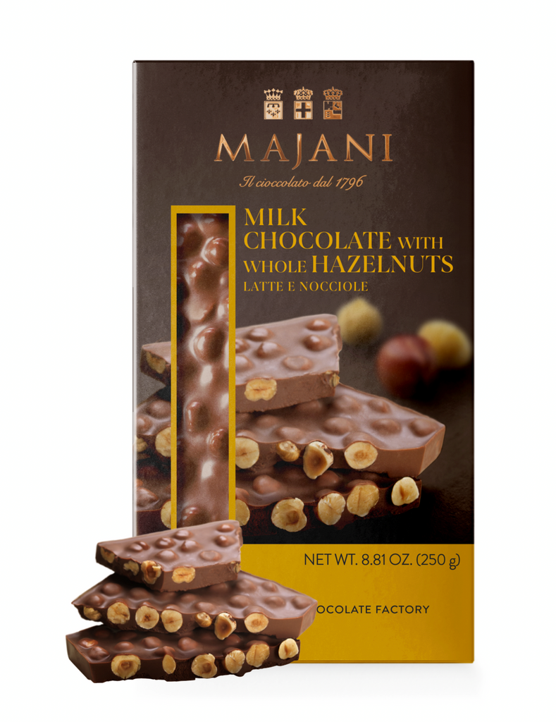 Snap Milk Chocolate & Hazelnuts 250g