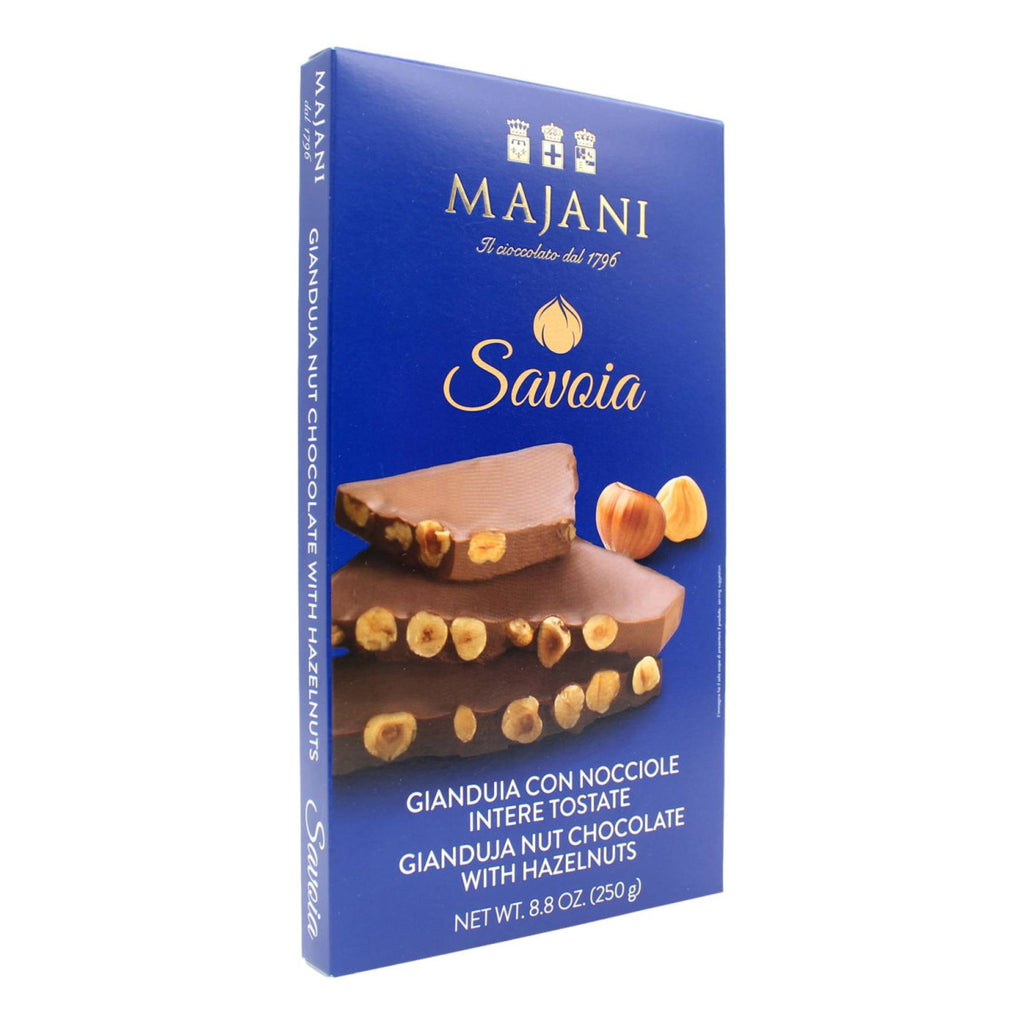 Snap Savoia Chocolate with Gianduja & Hazelnuts 250g