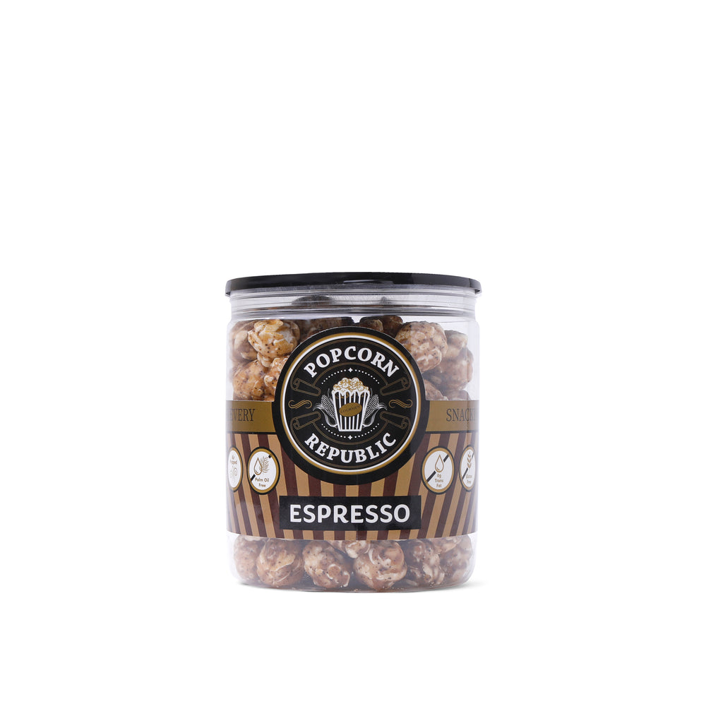 Olis Popcorn Republic -  Coated Coffee Espresso