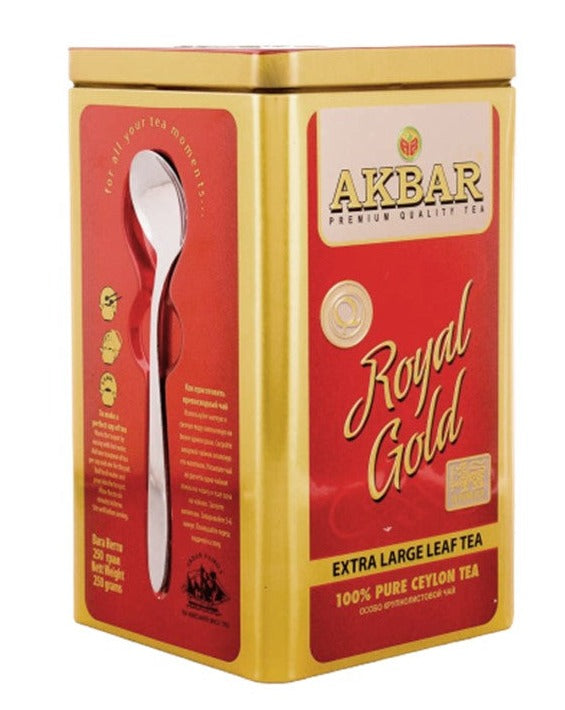 Akbar Ceylon Royal Gold Tin 250g