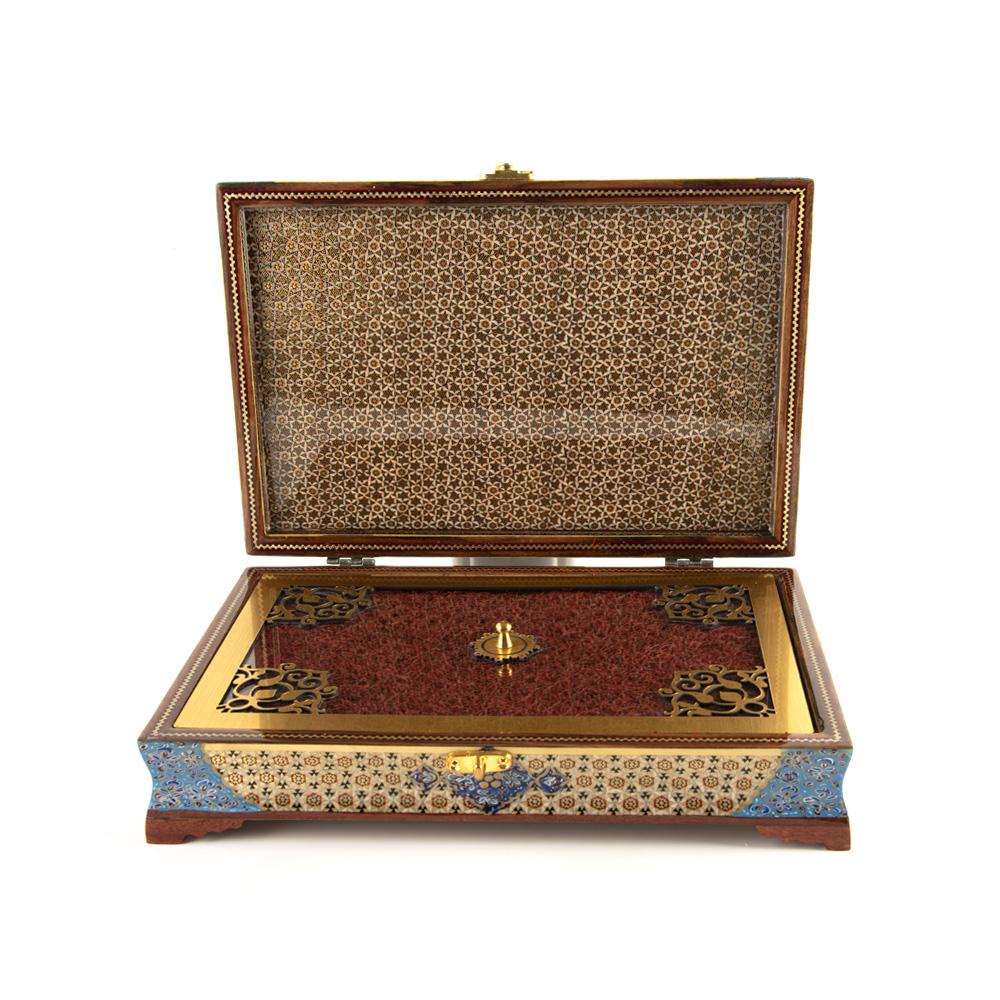 ABED Saffron Handmade Ivory Box 150g