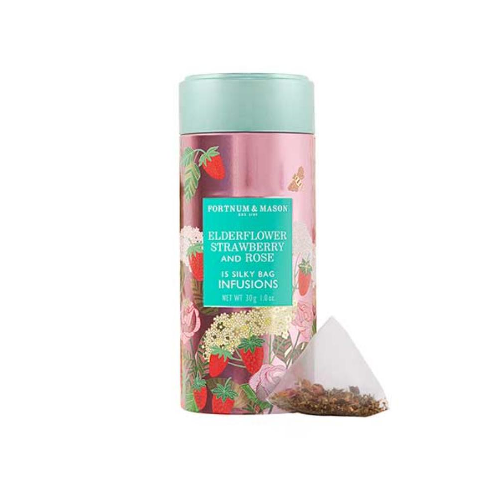 Fortnum & Mason Elderflower, Strawberry & Rose Infusion Tea Bags 30g