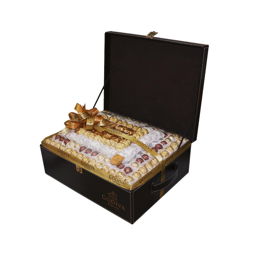 Godiva Croco Hamper With Chocolate - Large Size 3.5kg