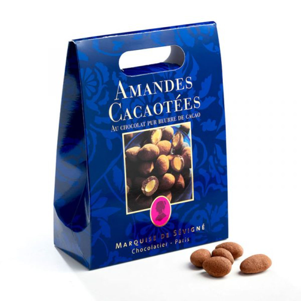 Amandes Cacaotees- Almonds Covered With Cacao 300G