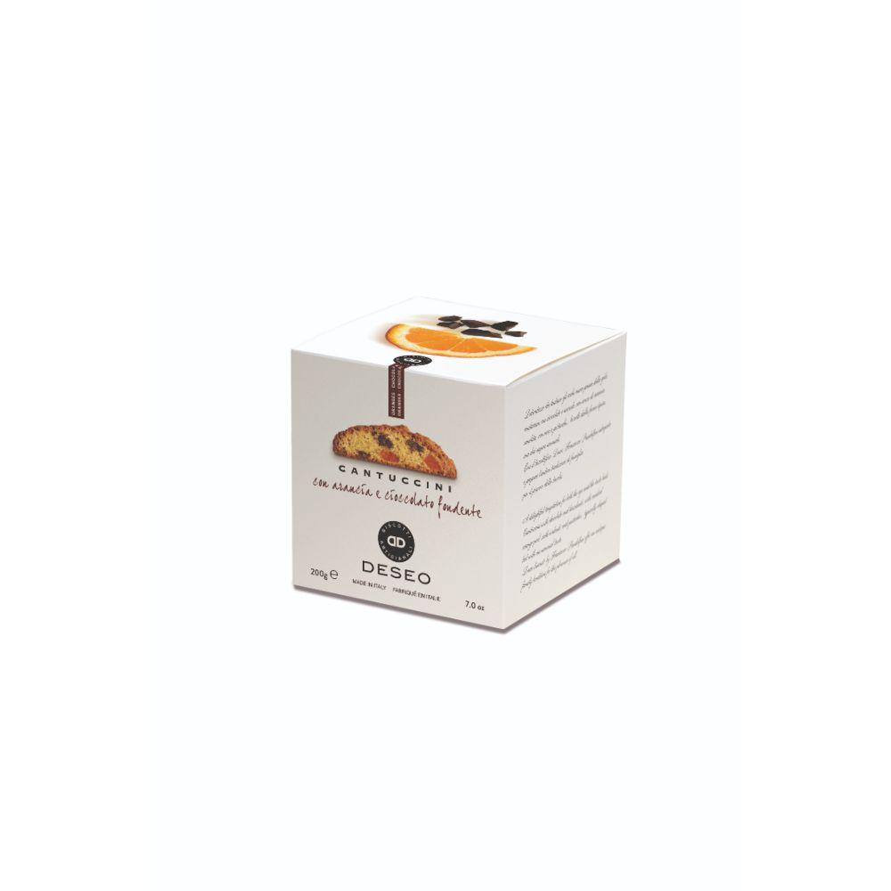 Deseo Cantuccini Candied Orange and Dark Chocolate 200g