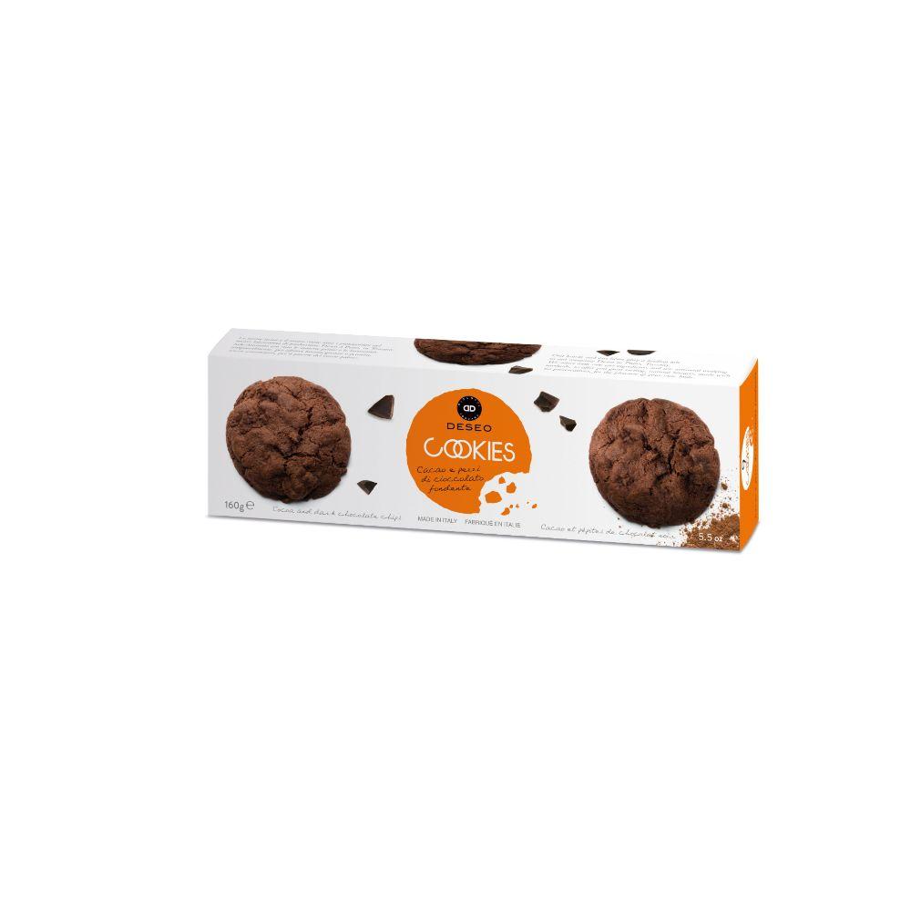 Deseo Cookies Cocoa and Dark Chocolate Chips 160g